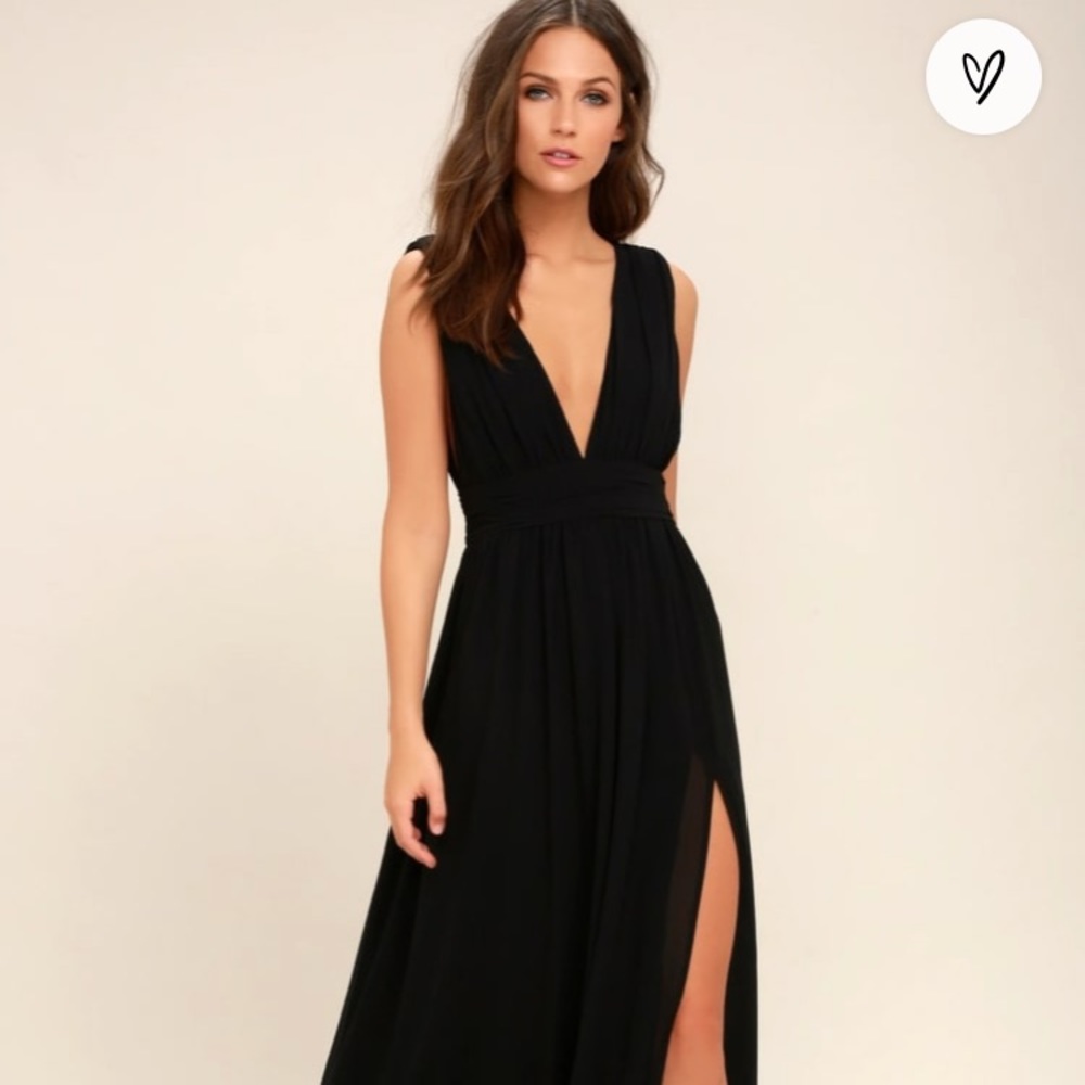 NWT Lulu’s Heavenly Hues in Black